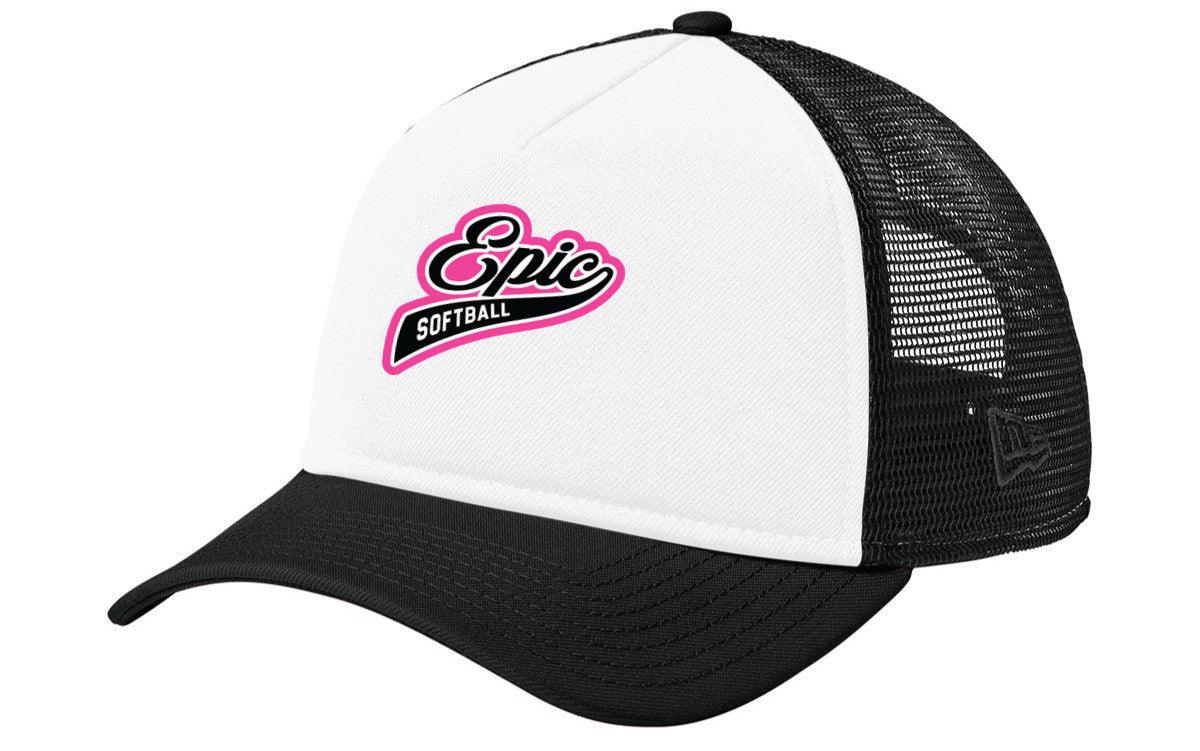 New Era A-Frame Snapback Mesh Back Cap