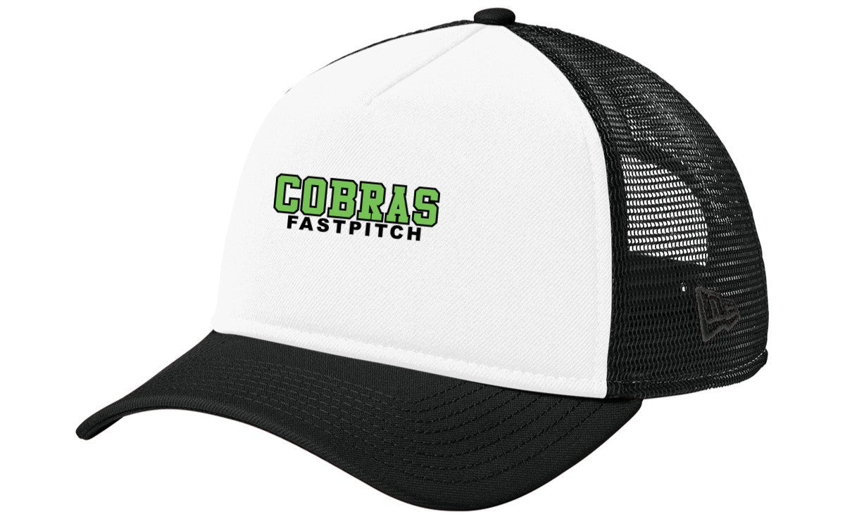 New Era A-Frame Snapback Mesh Back Cap