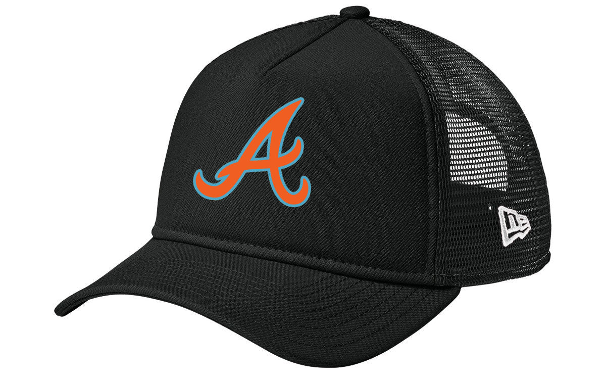 New Era A-Frame Snapback Mesh Back Cap
