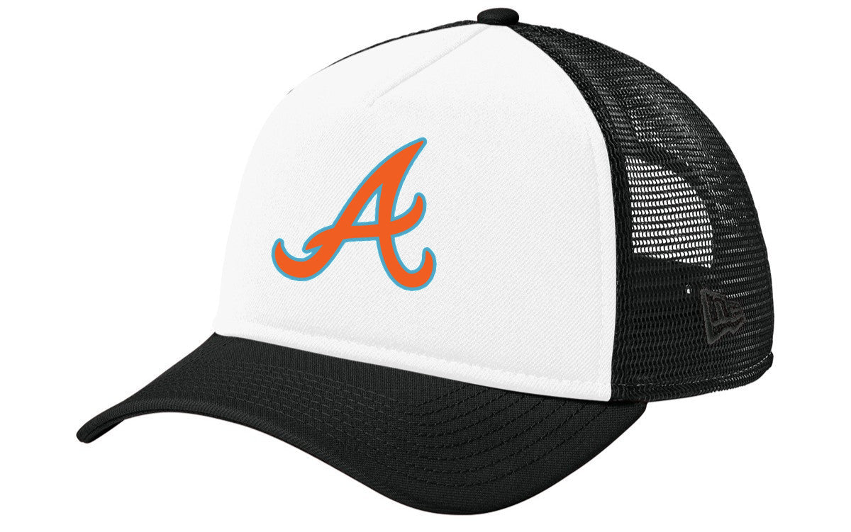 New Era A-Frame Snapback Mesh Back Cap