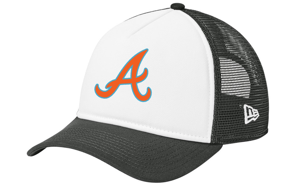 New Era A-Frame Snapback Mesh Back Cap