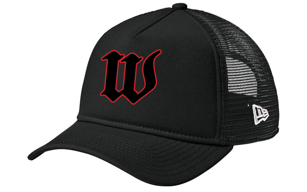 New Era A-Frame Snapback Mesh Back Cap
