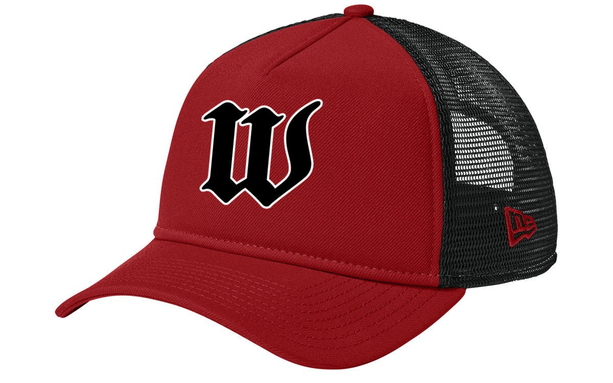 New Era A-Frame Snapback Mesh Back Cap