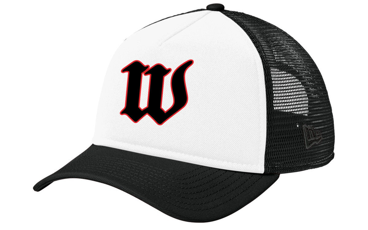 New Era A-Frame Snapback Mesh Back Cap