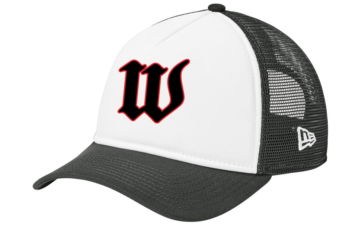 New Era A-Frame Snapback Mesh Back Cap