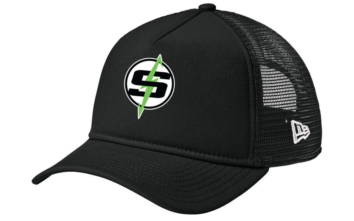New Era A-Frame Snapback Mesh Back Cap