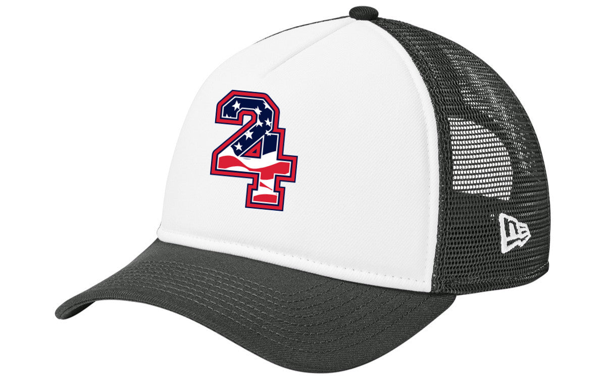 New Era A-Frame Snapback Mesh Back Cap