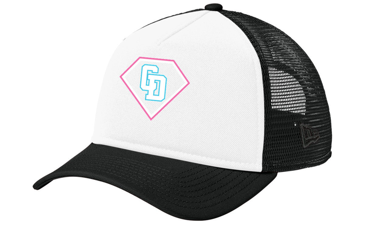 New Era A-Frame Snapback Mesh Back Cap