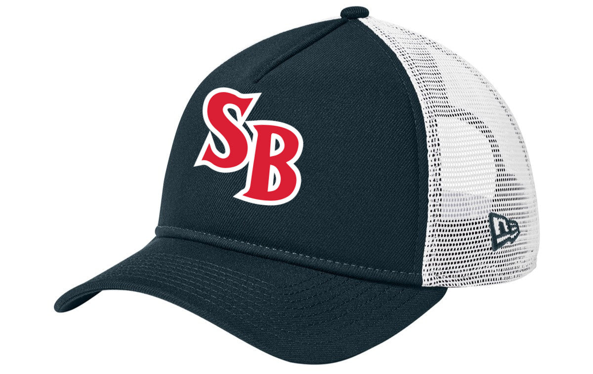 New Era A-Frame Snapback Mesh Back Cap