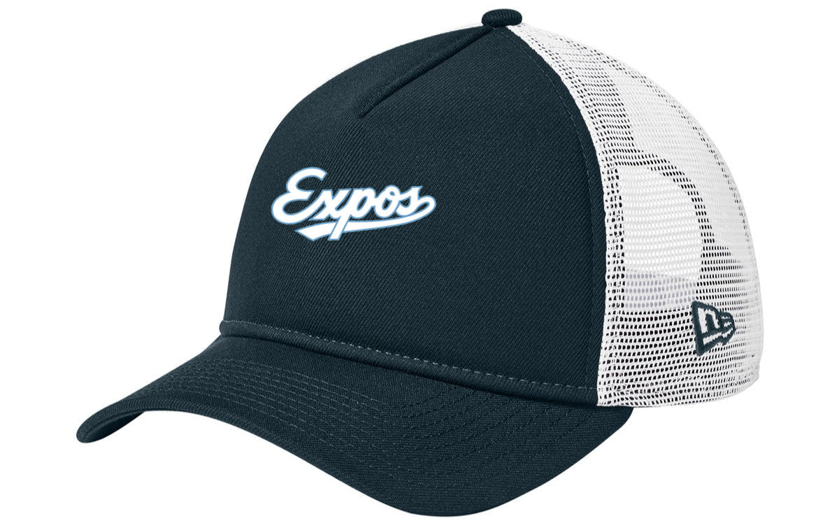 New Era A-Frame Snapback Mesh Back Cap