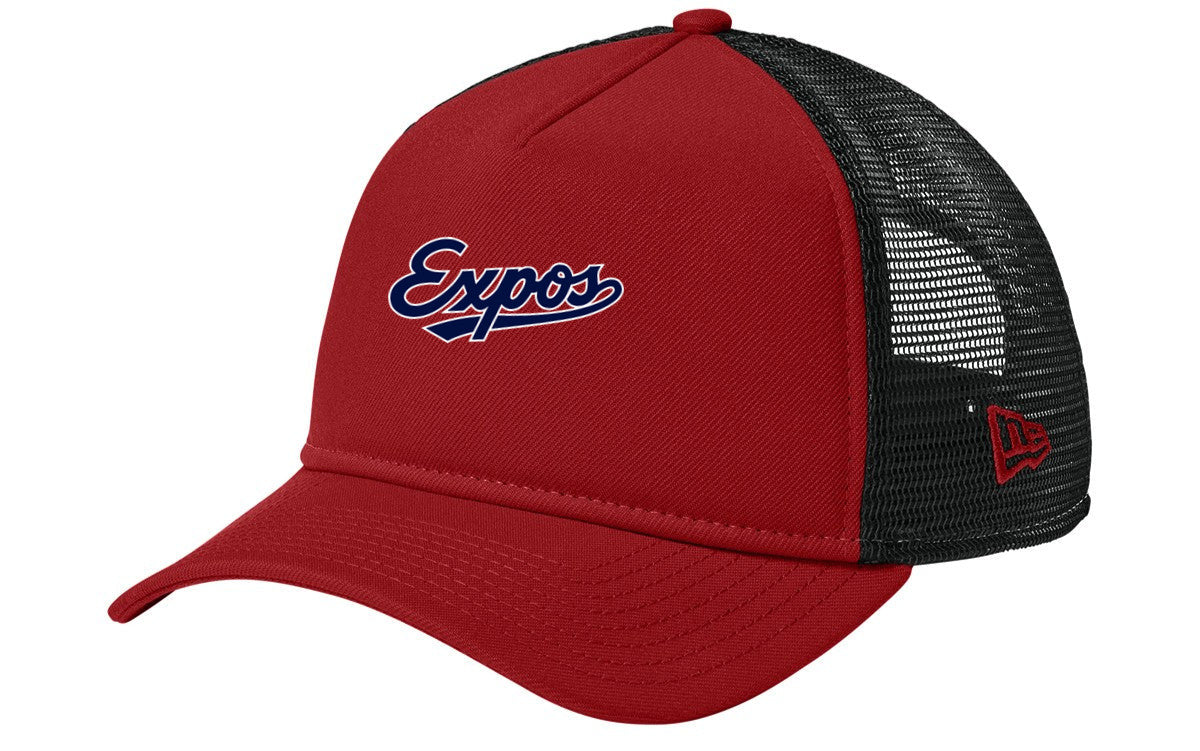 New Era A-Frame Snapback Mesh Back Cap