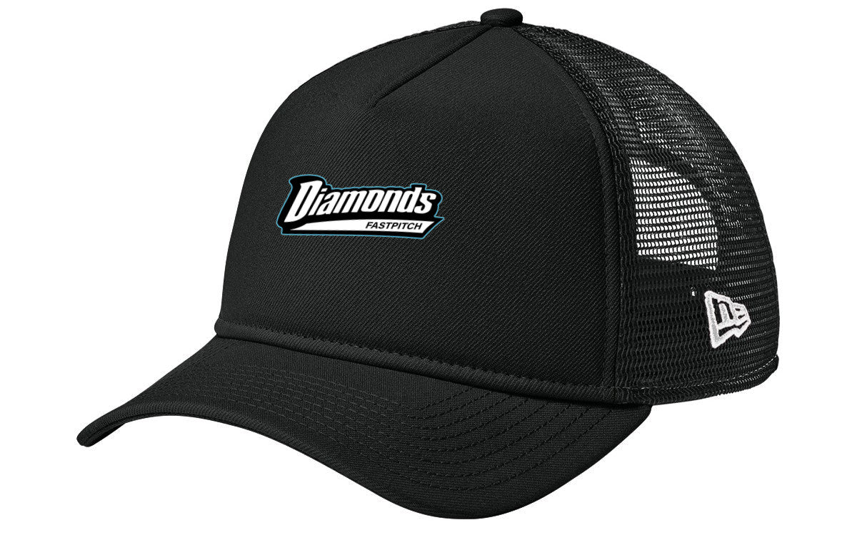 New Era A-Frame Snapback Mesh Back Cap
