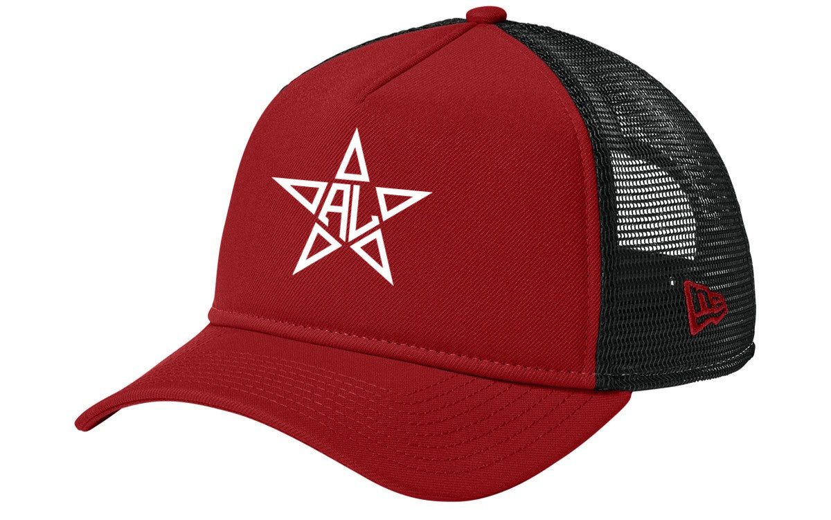New Era A-Frame Snapback Mesh Back Cap