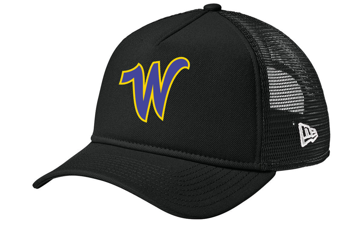 New Era A-Frame Snapback Mesh Back Cap