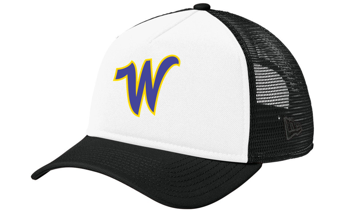 New Era A-Frame Snapback Mesh Back Cap