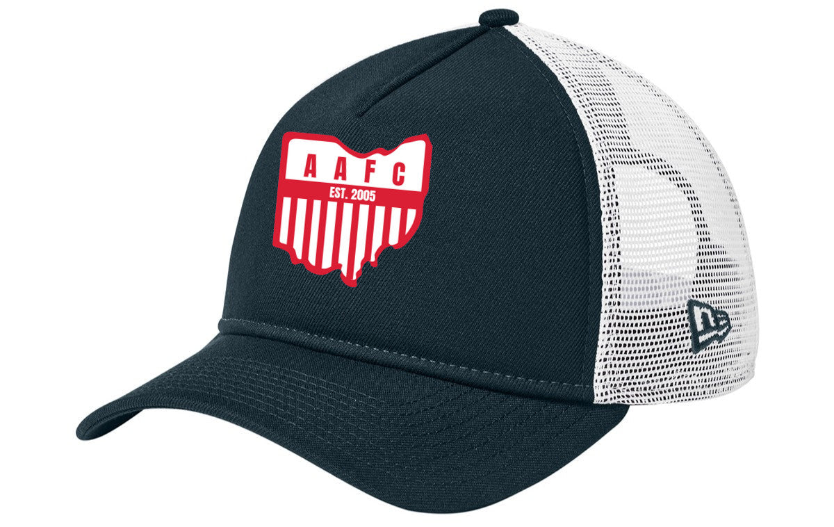 New Era A-Frame Snapback Mesh Back Cap