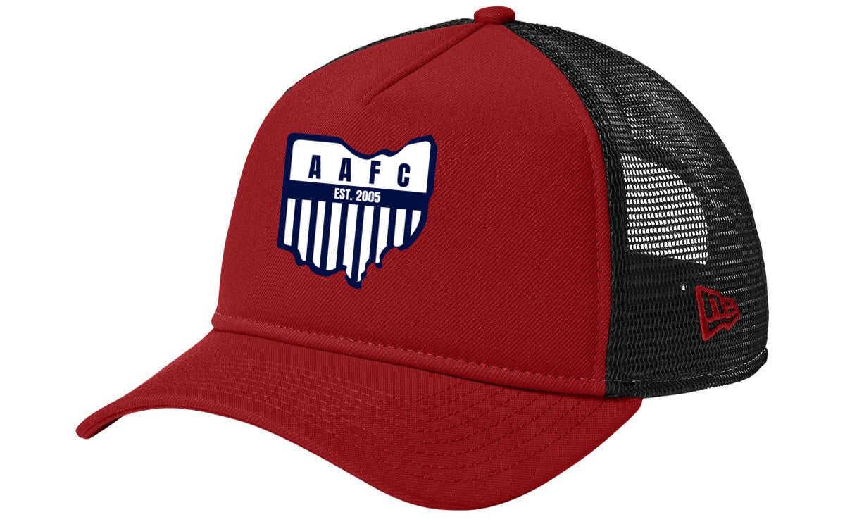 New Era A-Frame Snapback Mesh Back Cap