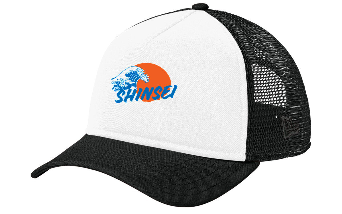 New Era A-Frame Snapback Mesh Back Cap