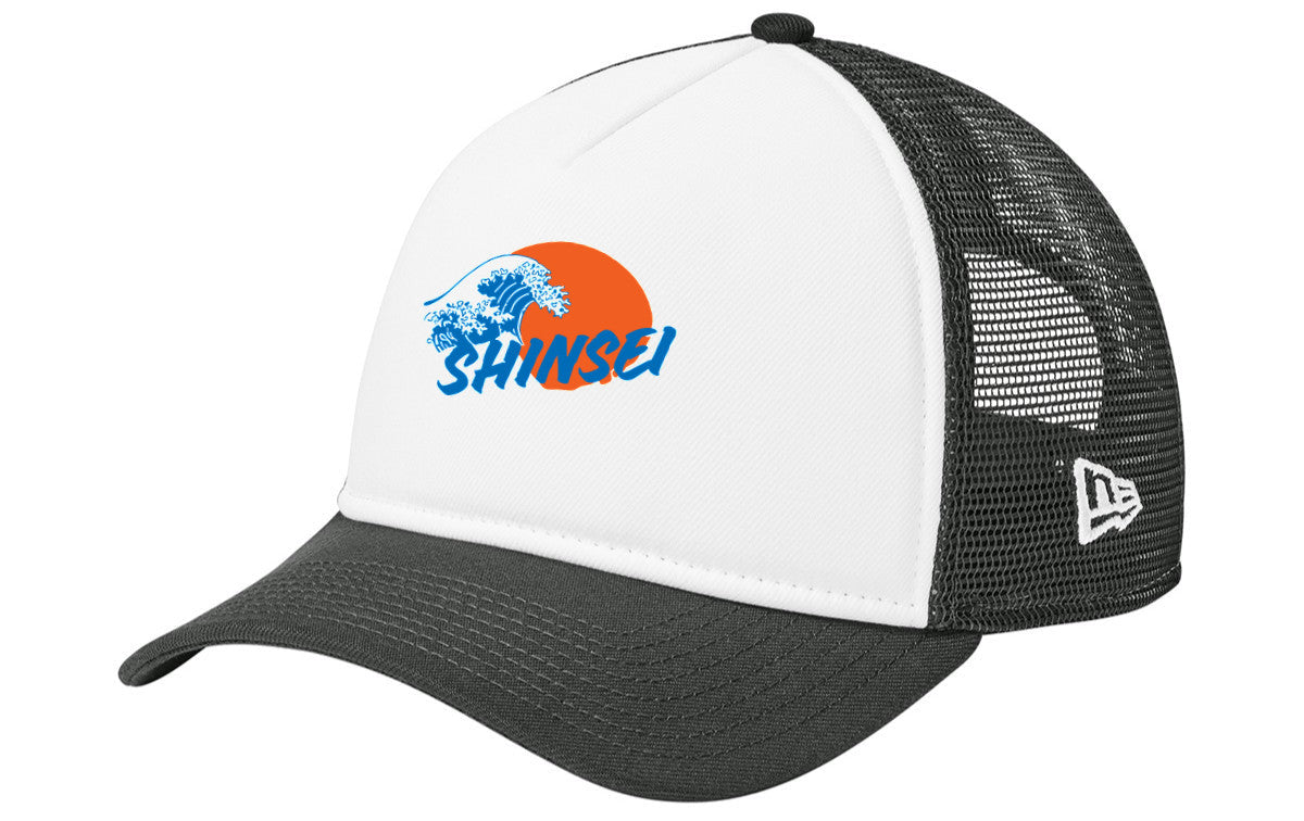 New Era A-Frame Snapback Mesh Back Cap