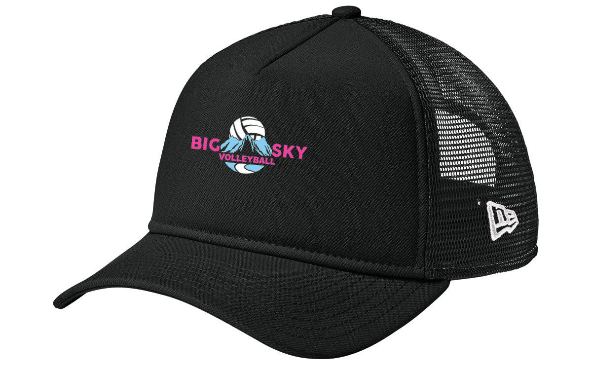 New Era A-Frame Snapback Mesh Back Cap