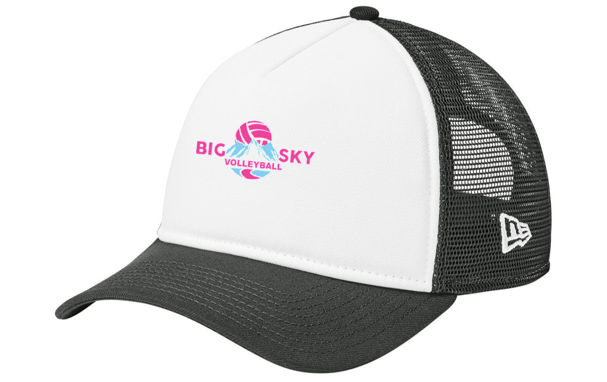 New Era A-Frame Snapback Mesh Back Cap