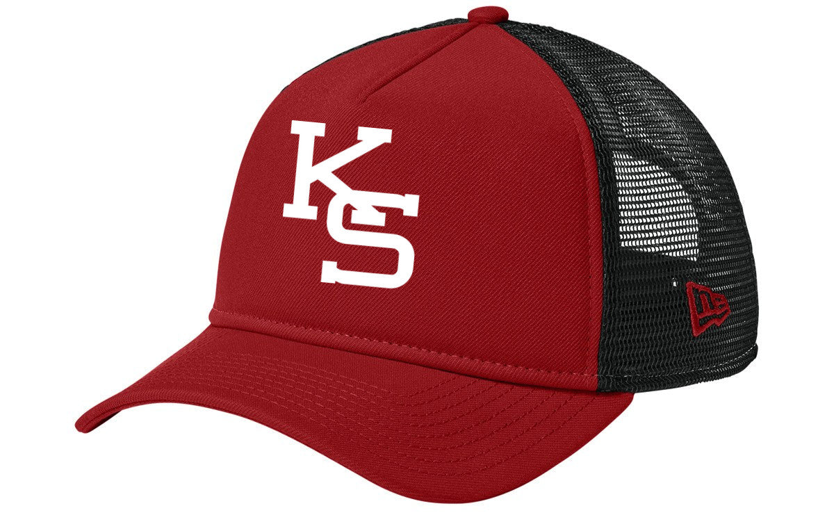 New Era A-Frame Snapback Mesh Back Cap