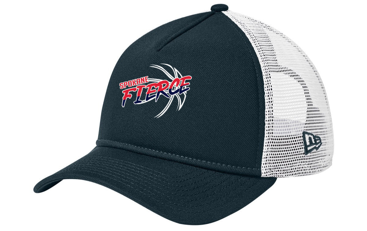 New Era A-Frame Snapback Mesh Back Cap