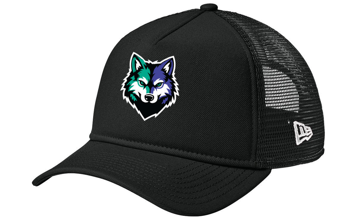 New Era A-Frame Snapback Mesh Back Cap
