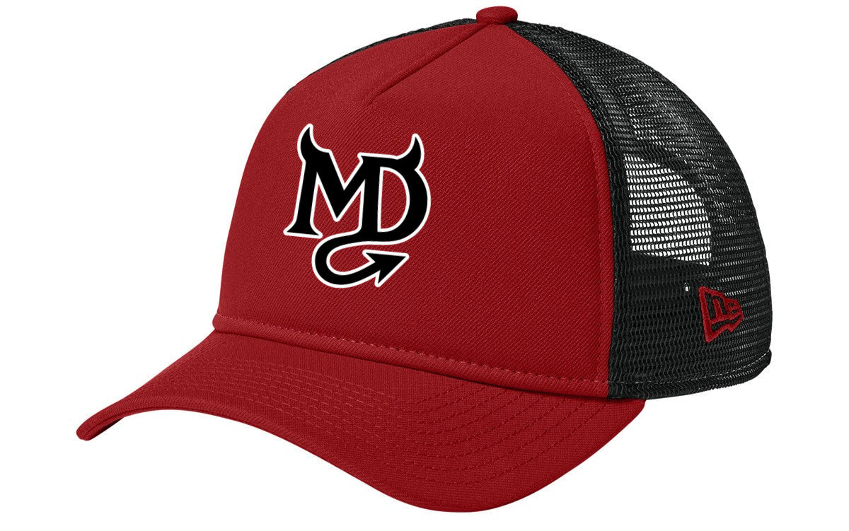 New Era A-Frame Snapback Mesh Back Cap