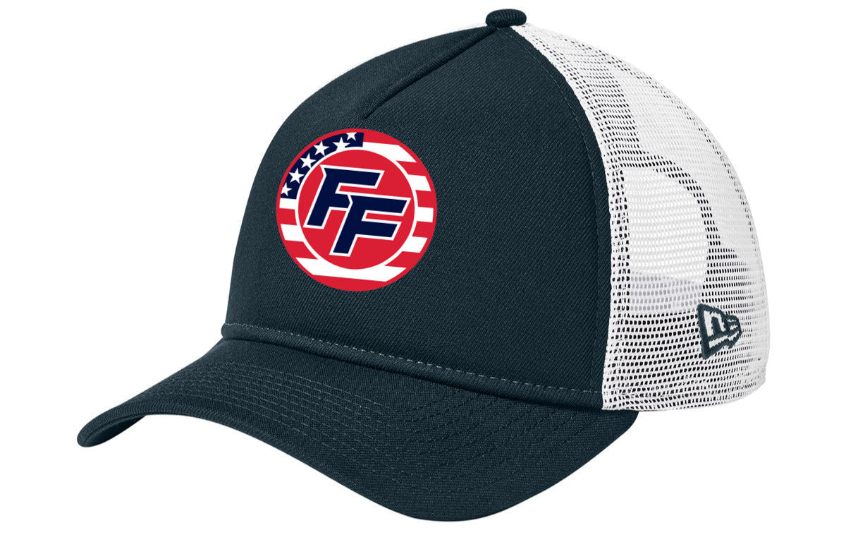 New Era A-Frame Snapback Mesh Back Cap