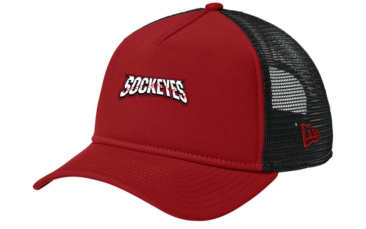New Era A-Frame Snapback Mesh Back Cap