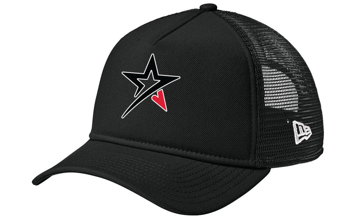 New Era A-Frame Snapback Mesh Back Cap