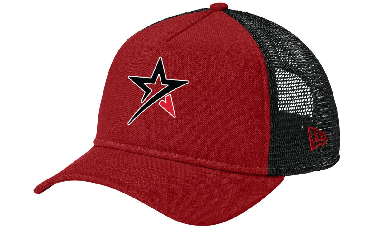 New Era A-Frame Snapback Mesh Back Cap