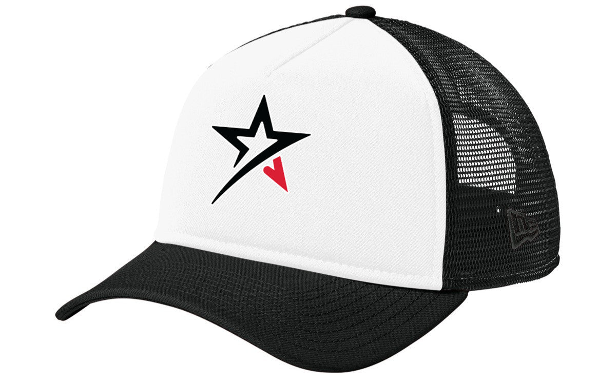 New Era A-Frame Snapback Mesh Back Cap