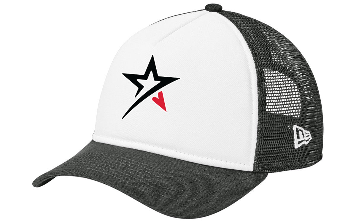 New Era A-Frame Snapback Mesh Back Cap
