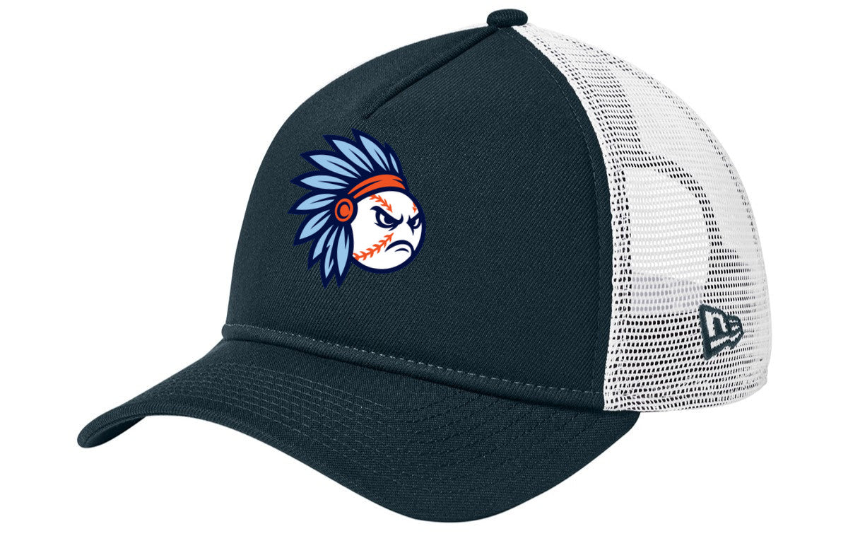 New Era A-Frame Snapback Mesh Back Cap