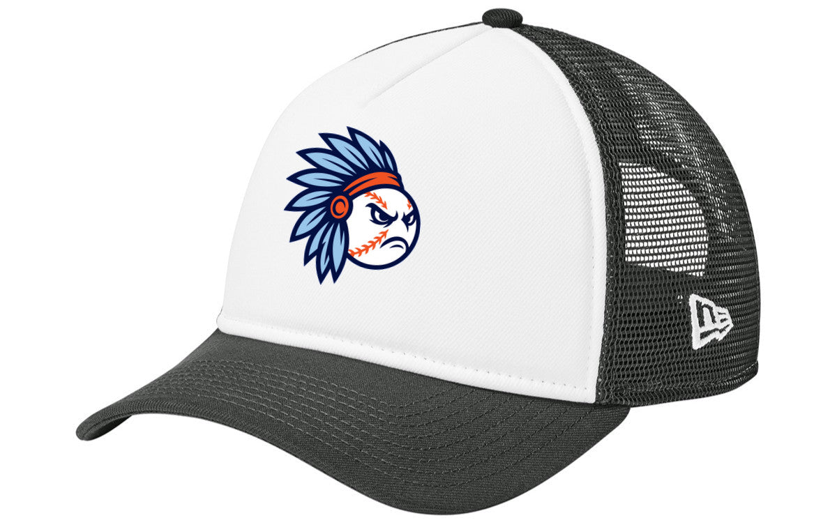 New Era A-Frame Snapback Mesh Back Cap