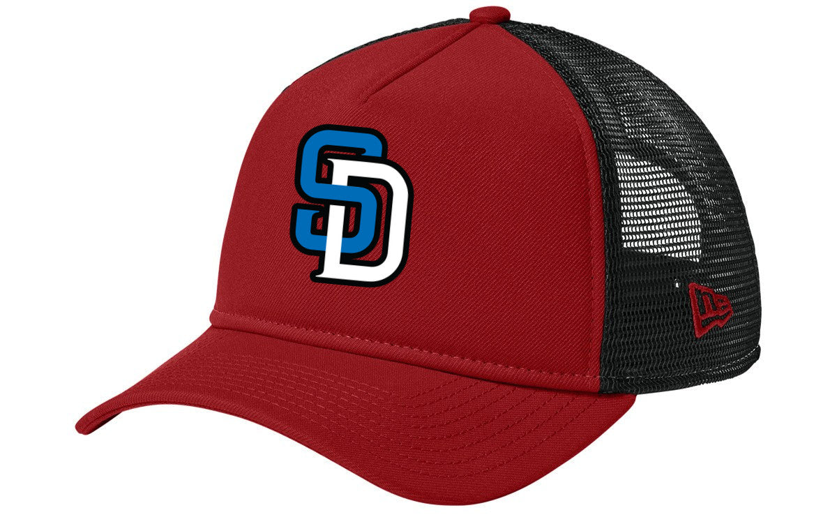 New Era A-Frame Snapback Mesh Back Cap