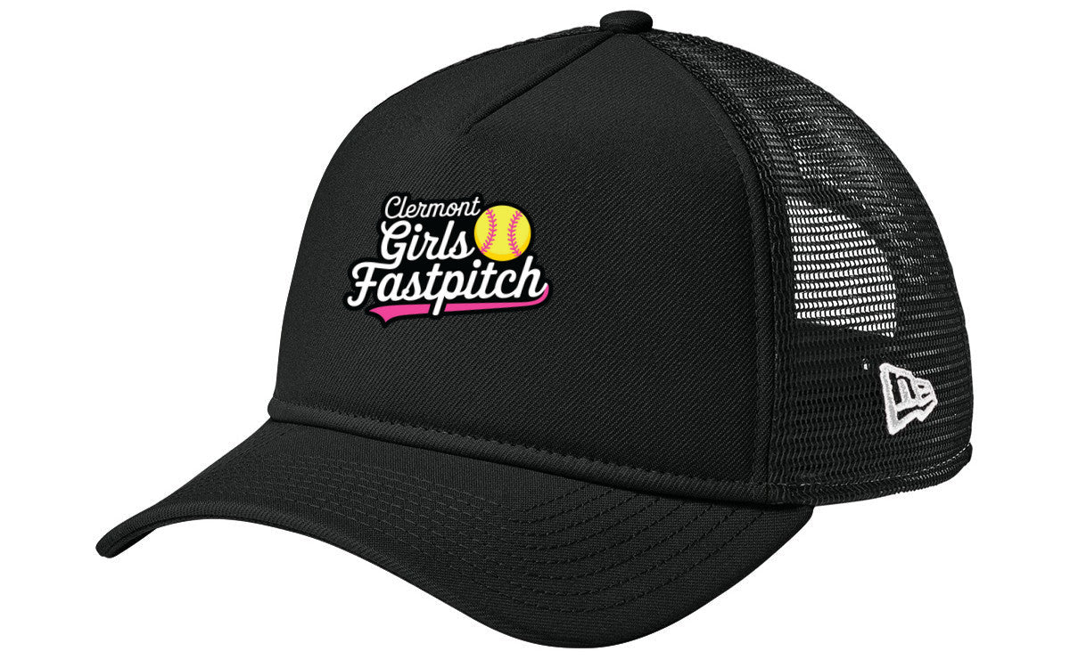 New Era A-Frame Snapback Mesh Back Cap