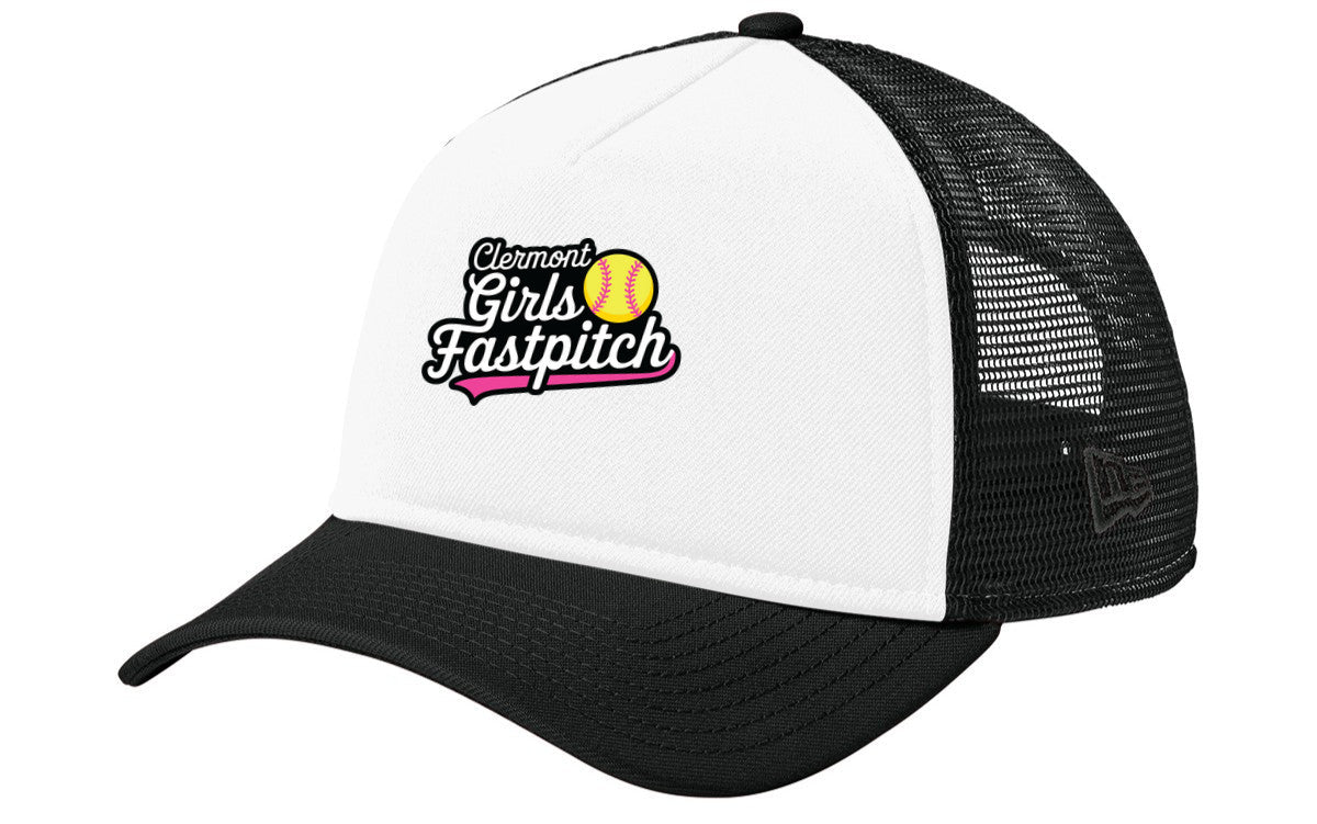 New Era A-Frame Snapback Mesh Back Cap