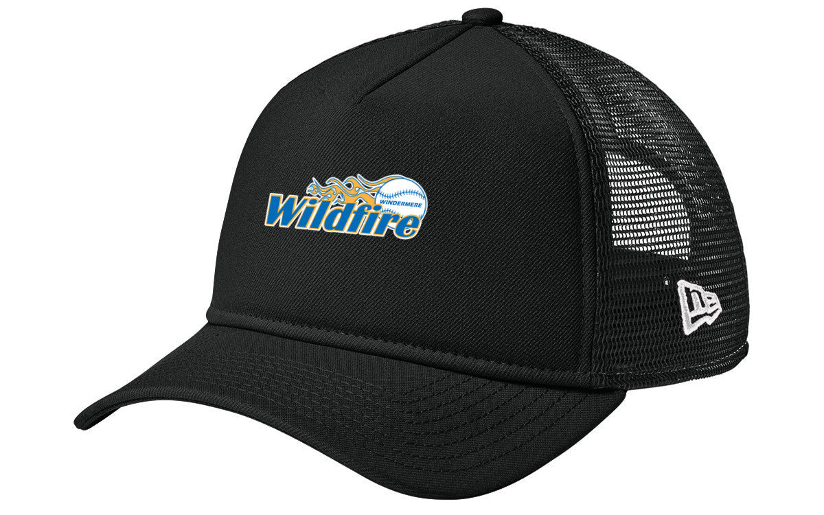 New Era A-Frame Snapback Mesh Back Cap