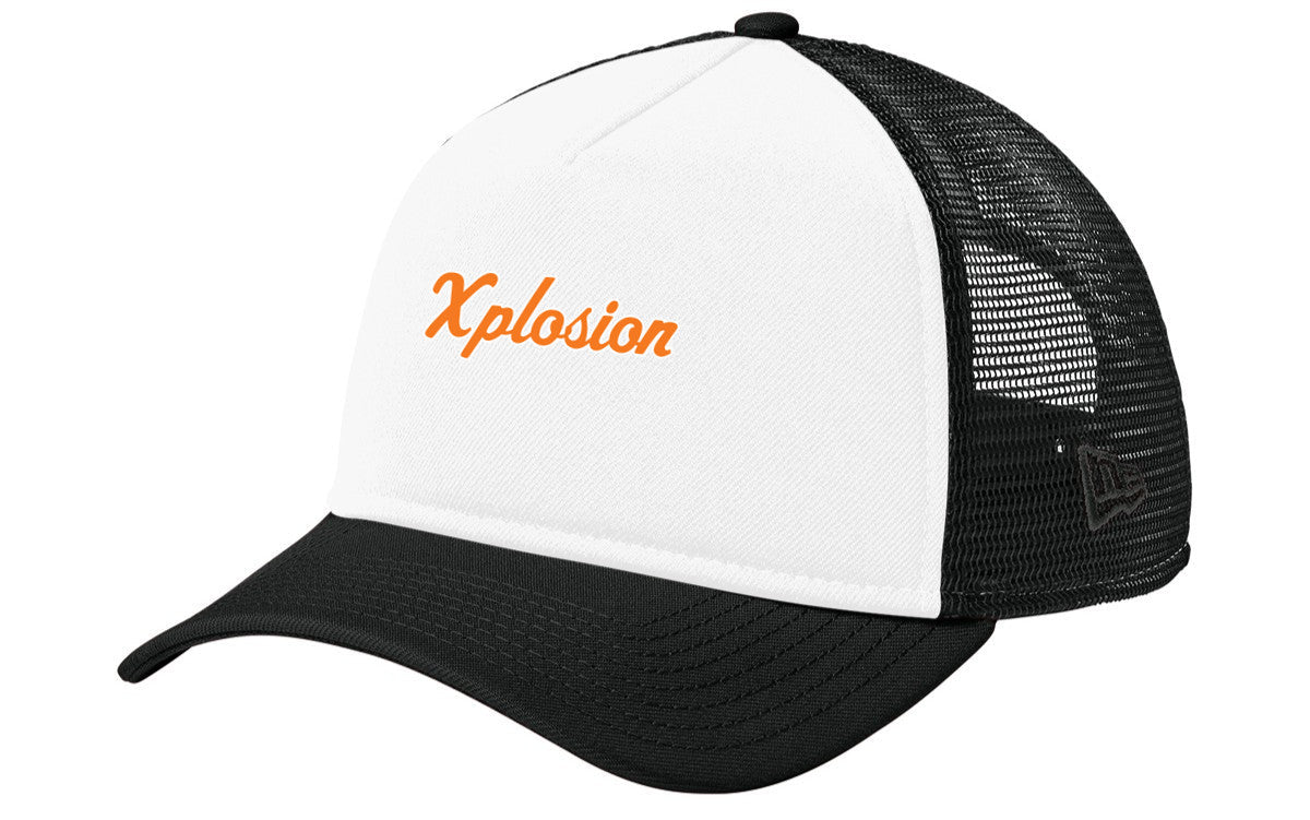 New Era A-Frame Snapback Mesh Back Cap