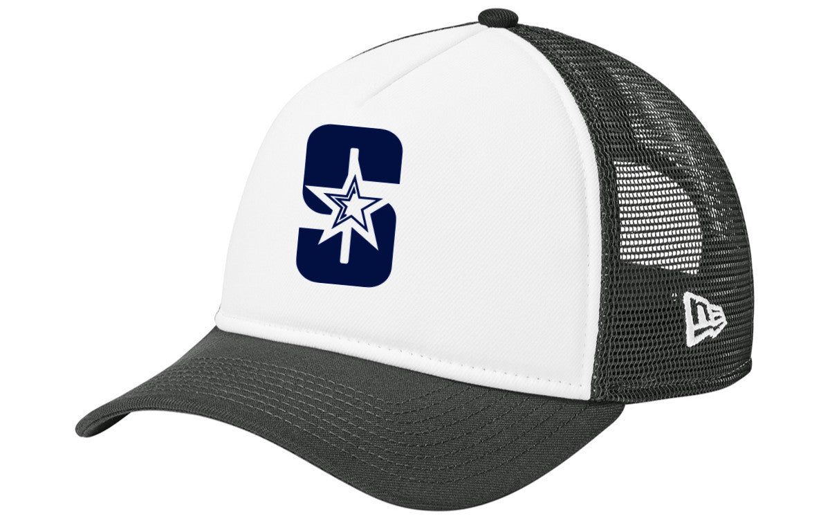 New Era A-Frame Snapback Mesh Back Cap