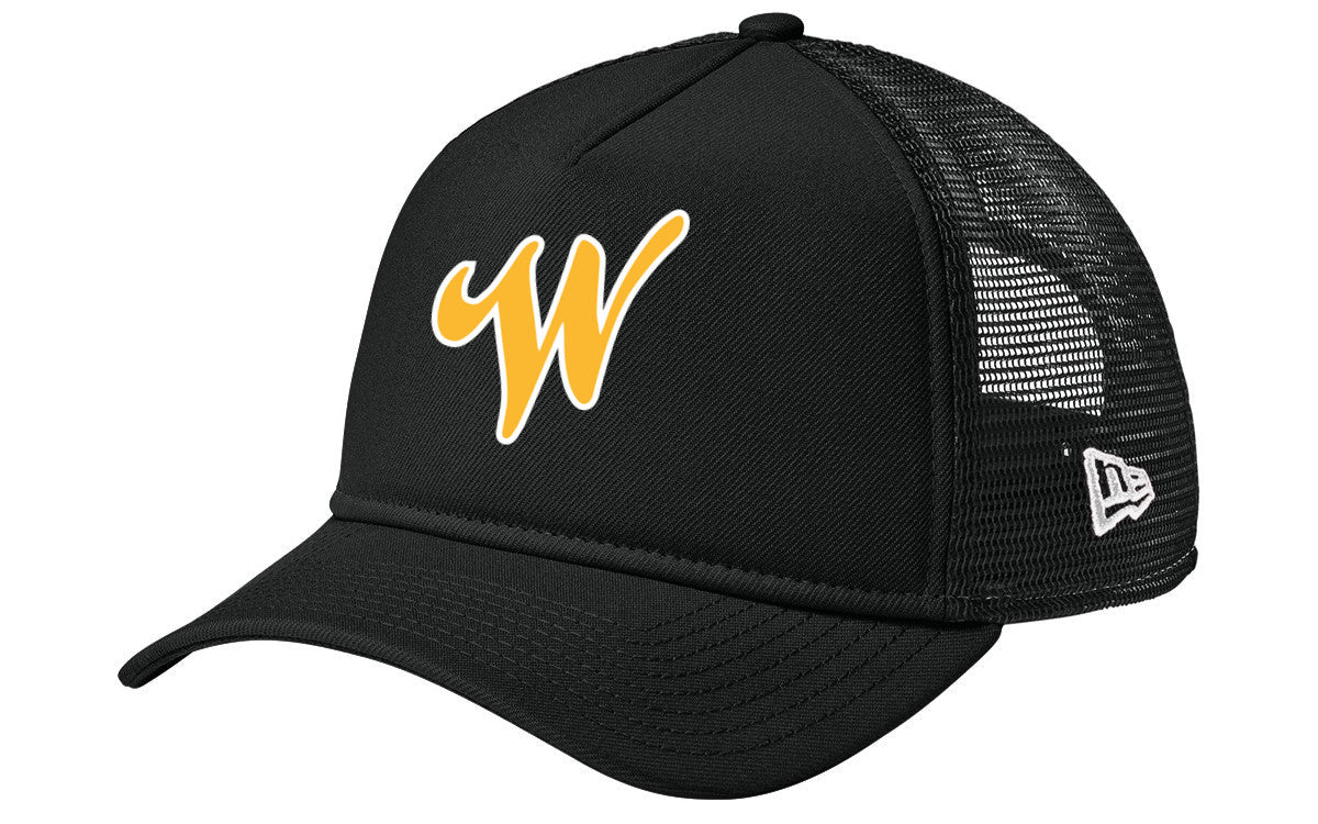 New Era A-Frame Snapback Mesh Back Cap