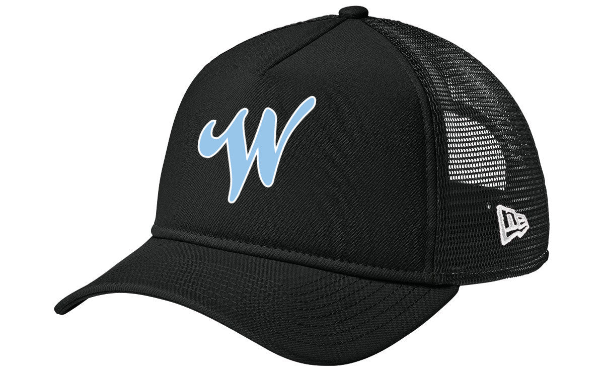 New Era A-Frame Snapback Mesh Back Cap