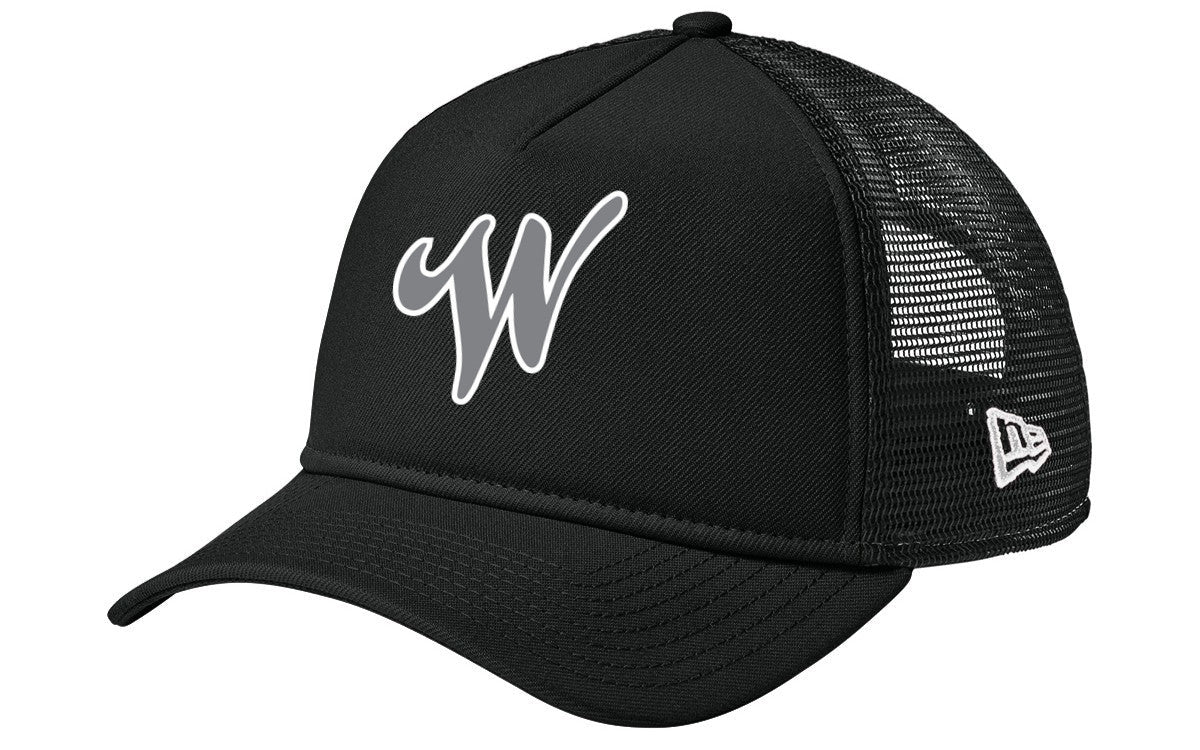 New Era A-Frame Snapback Mesh Back Cap