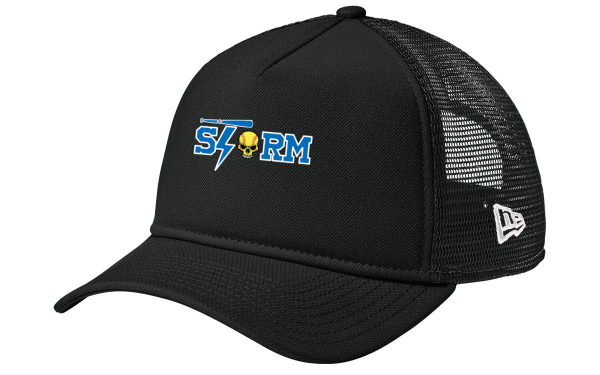 New Era A-Frame Snapback Mesh Back Cap