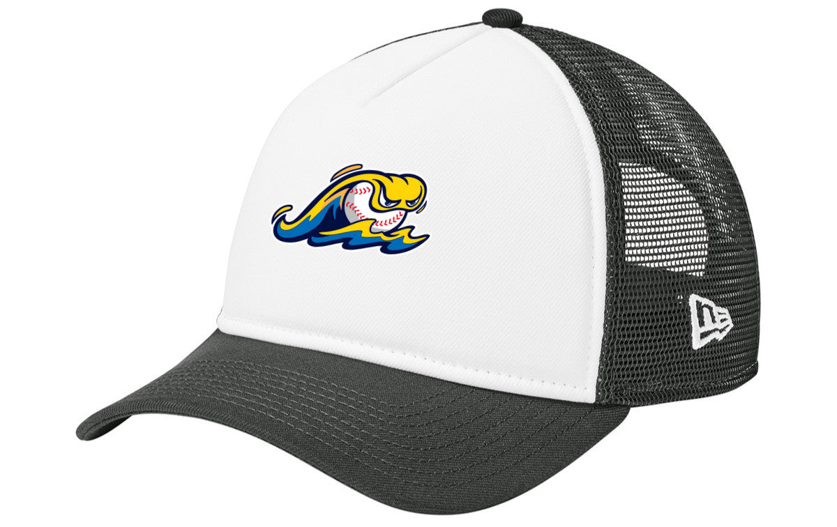 New Era A-Frame Snapback Mesh Back Cap