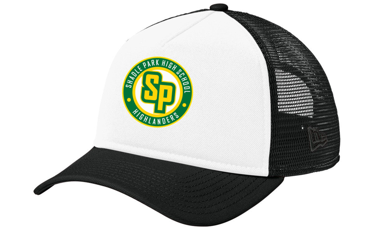New Era A-Frame Snapback Mesh Back Cap