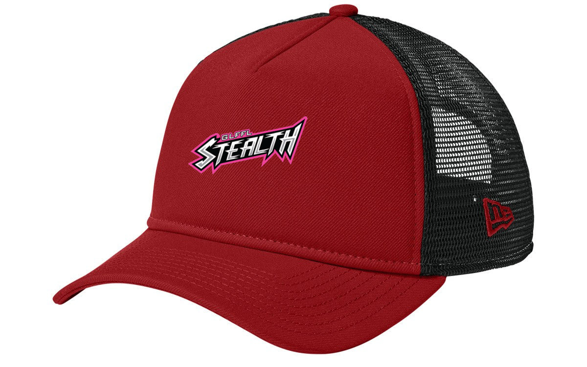 New Era A-Frame Snapback Mesh Back Cap